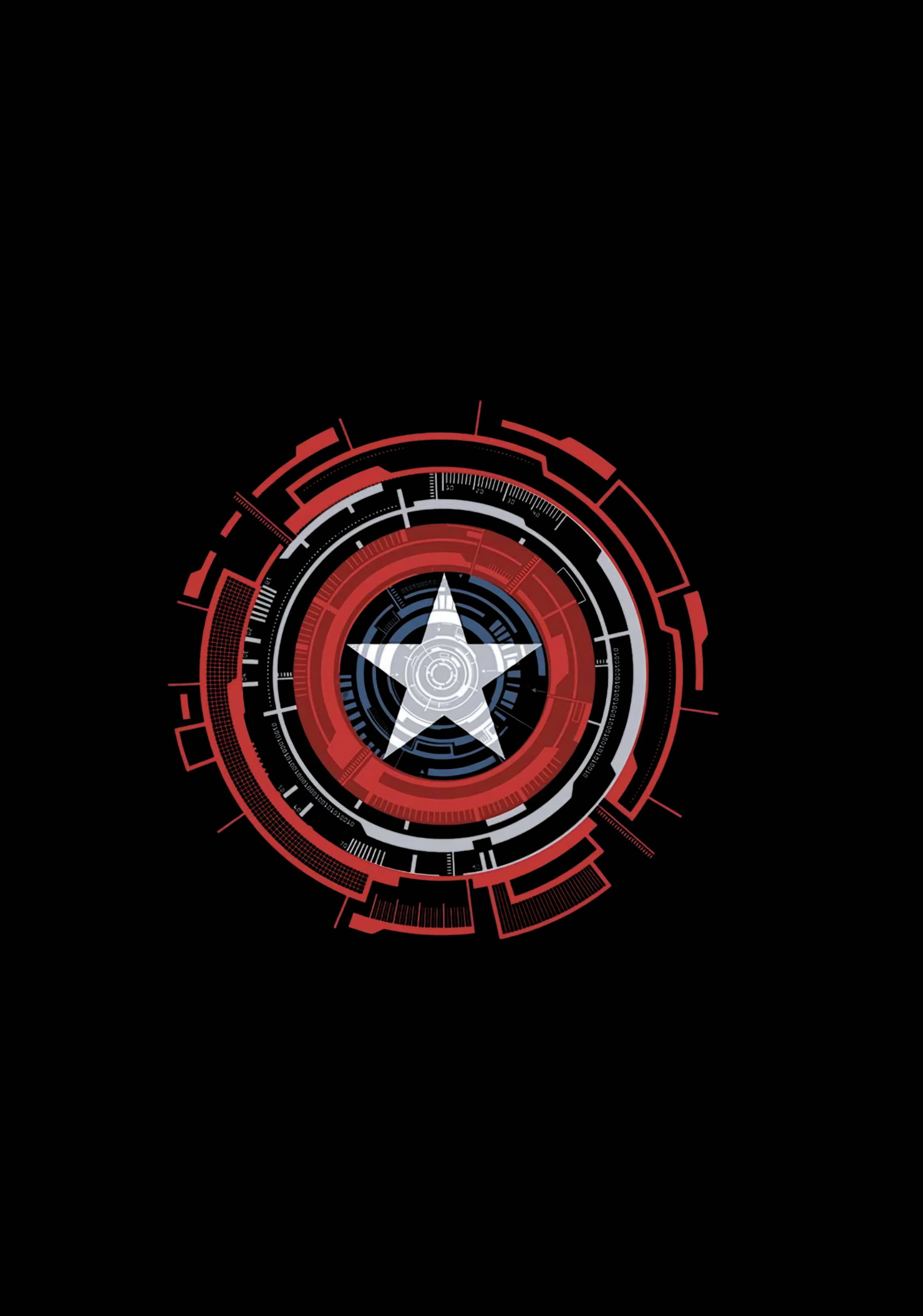Technical Sheild Captain America